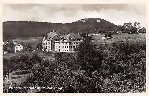 Ebingen Erholungsheim Zionshügel gl1936 142.341