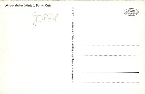 Walporzheim (Ahrtal) Bunte Kuh ngl 146.489