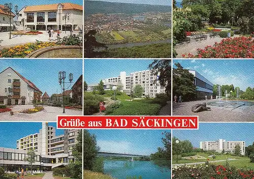Grüße aus Bad Säckingen Mehrbildkarte gl1992 D1244