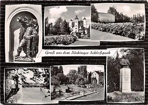 Säckingen am Rhein Schlosspark gl1961 142.696