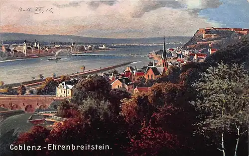 Koblenz-Ehrenbreitstein Panorama ngl 146.071