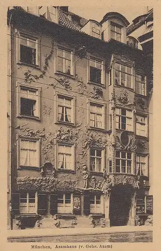 München Asamhaus (v.Gebr.Asam) ngl D1264