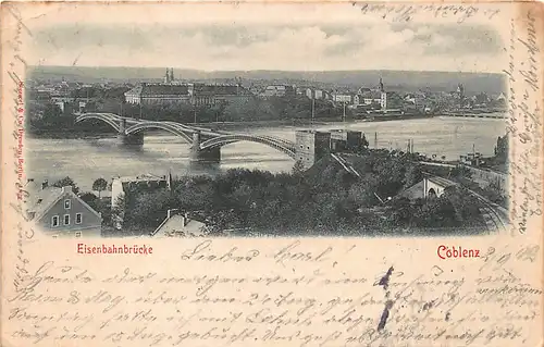 Koblenz Eisenbahnbrücke gl1902 146.101