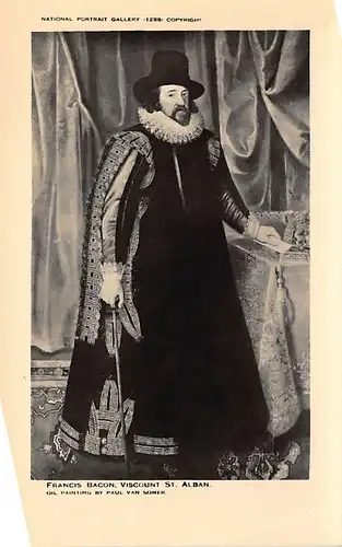 England: National Portrait Gallery (1288) Francis Bacon ngl 147.081