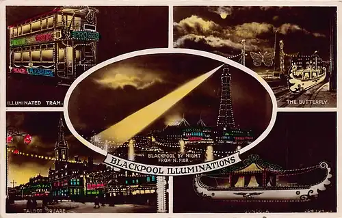 England: Blackpool Illuminations gl1930 147.121