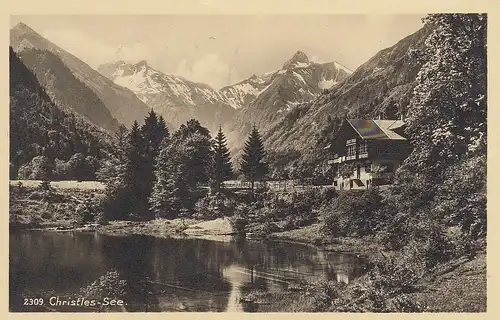 Christles-See bei Oberstdorf i.Allgäu glum 1930? D2200