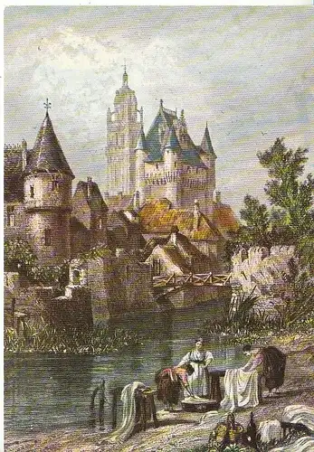 Les Châteaux de la Loire ... Loches (Indre-et-Loire) ngl C9747