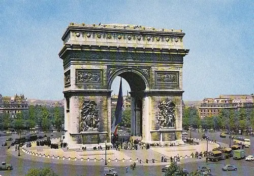 Paris L'Arc de triomphe de l'Étolile ngl D2240