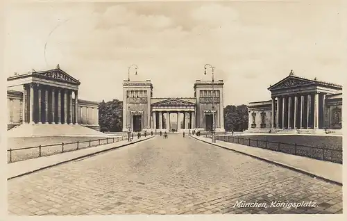 München Königsplatz gl1929 D1334