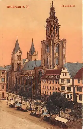 Heilbronn a.N. Kilianskirche gl1910 141.832