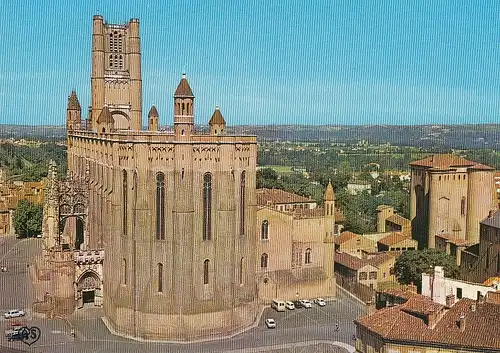 Albi (Tarn) La Basilique Ste.Cécile ngl D2270
