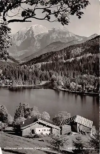 Hintersee mit Hohem Göll gl1958 143.597