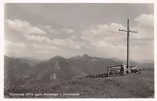 Kreuth/Tergernsee Hirschberg gegen Risserkogel und Plankenstein ngl 144.346