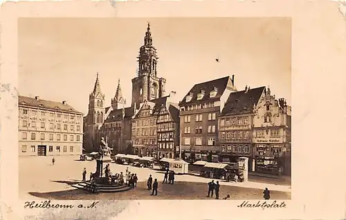 Heilbronn a.N. Marktplatz gl1939 141.860