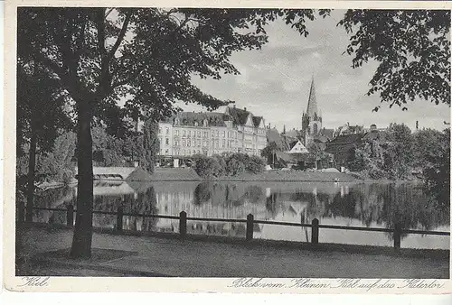 Kiel Kleiner Kiel vor dem Kütertor gl1932 D0028