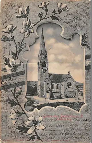 Heilbronn a.N. Friedenskirche gl1901 141.889