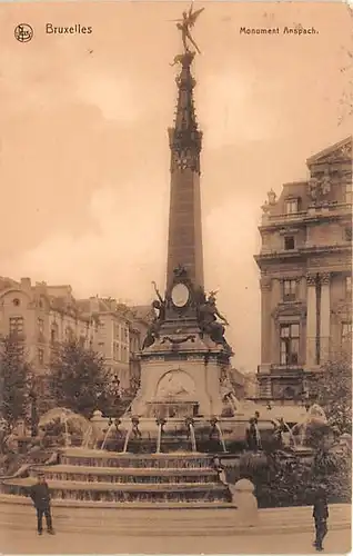 Brüssel Monument Anspach gl1911 144.240
