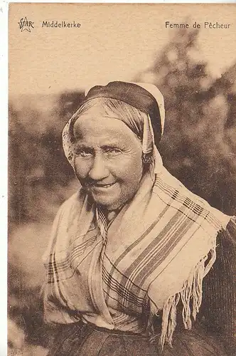 Middelkerke Femme de Pêcheur ngl C9554