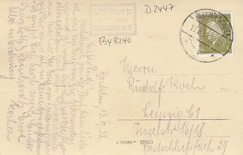 Anwesen nahe Berchtesgaden (?) gl1932 D2447