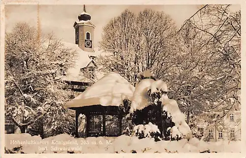 Königsfeld im Schwarzwald Kirche Pavillon gl1936 143.015