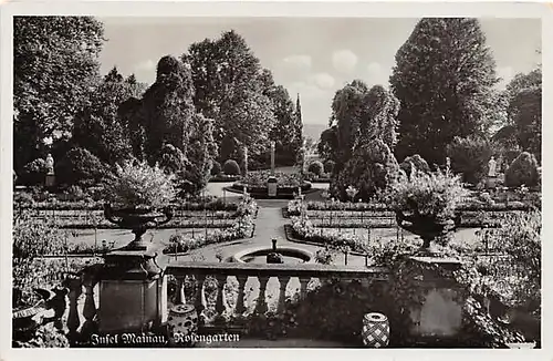 Insel Mainau im Bodensee Rosengarten ngl 143.145