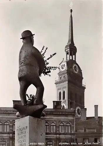 München Blick zum Alten Peter ngl 143.189