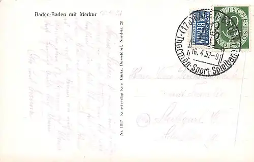 Baden-Baden Panorama gl1952 144.386