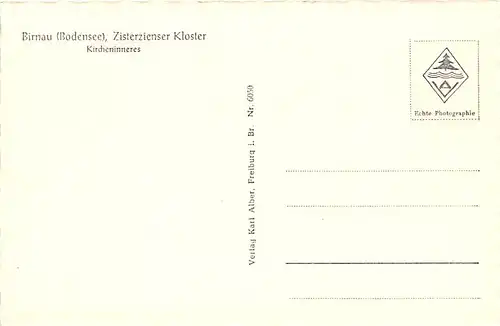 Birnau (Bodensee) Zisterzienser Kloster Kircheninneres ngl 143.832