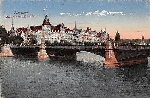 Konstanz Seestraße und Rheinbrücke ngl 143.875