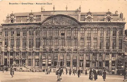 Brüssel Grand Place Maison des Ducs ngl 144.453