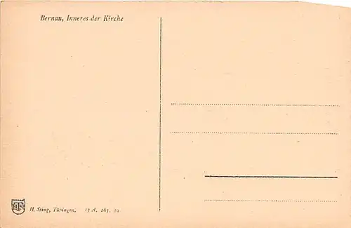 Bernau Inneres der Kirche ngl 144.363