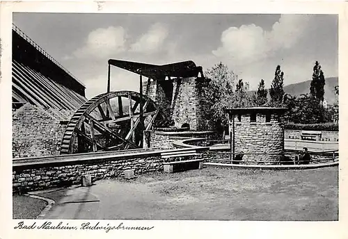 Bad Nauheim Ludwigsbrunnen gl1951 143.404