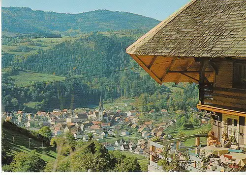 Blick auf Schönau Schwarzwald gl1987 C9957