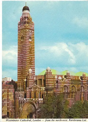 London Westminster Cathedral from the nort-west ngl C9758
