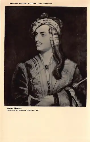England: National Portrait Gallery (142) Lord Byron ngl 147.066