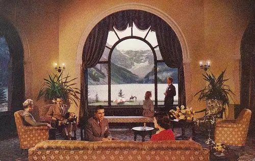 The Lounge CHateau Lake Louise Banff Nat.Park Canadien Rockies gl1997? D2845