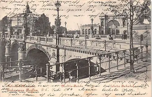 Berlin Moltke-Brücke und Lehrter Bahnhof gl1904 143.528