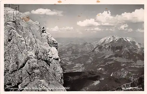 Übergang Hocheck Mittelspitze gegen Hohen Göll gl1937 144.017