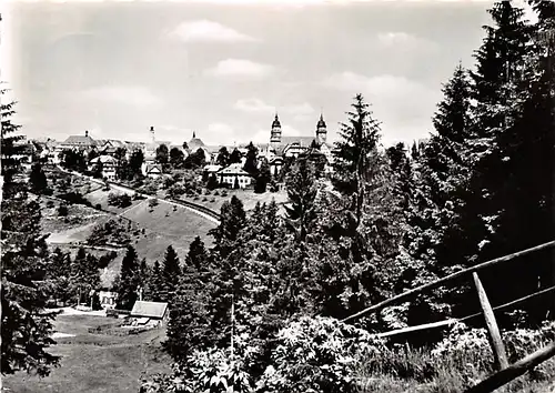 Freudenstadt Ansicht von Westen gl1967 142.218