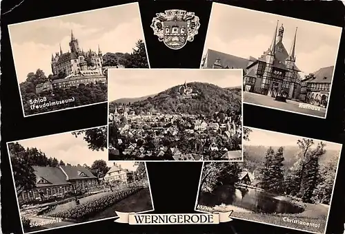 Wernigerode Teilansichten gl1958 143.320