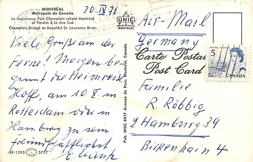 Montréal Champlain-Bridge gl1970 143.024