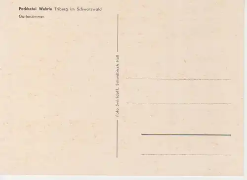 Triberg Parkhotel Wehrle Gartenzimmer ngl 217.735