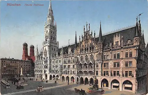 München Neues Rathaus gl1910 144.096