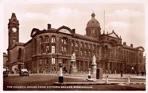 England: Birmingham The council house from Victoria square ngl 147.168