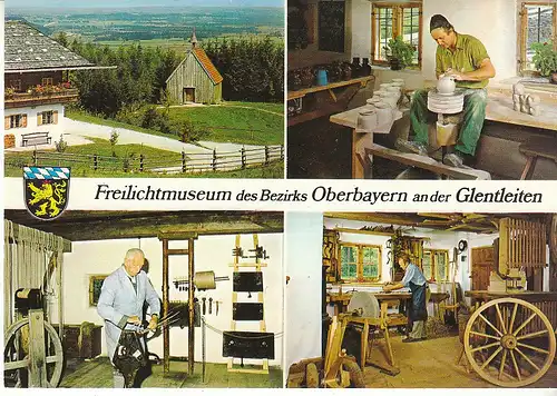 Oberbayern Freilichtmuseum an der Glentleiten über Großweil ngl C9483