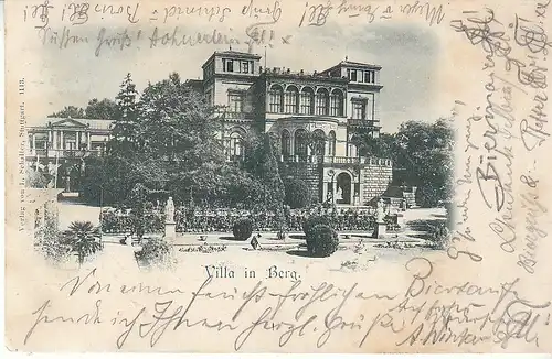 Stuttgart Villa in Berg gl1899 D0089