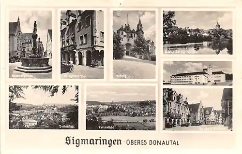 Sigmaringen Teilansichten ngl 142.357