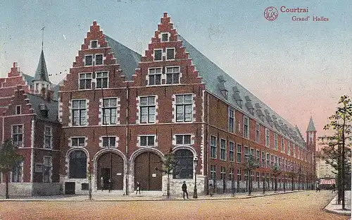 Coutrai Grand' Halles feldpgl1917 D3047