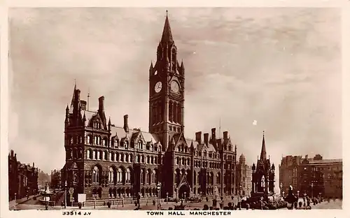 England: Manchester Town Hall ngl 147.226