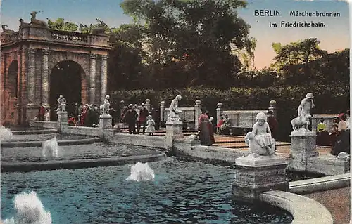 Berlin Märchenbrunnen im Friedrichshain ngl 143.603